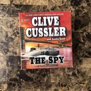 Clive Cussler and Justin Scott " The Spy " Isaac Bell Adventure AudioBook 10 CDs